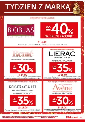 Ziko Dermo - gazetka promocyjna Jakość stworzona dla Ciebie od czwartku 04.09 do wtorku 16.09 - strona 25