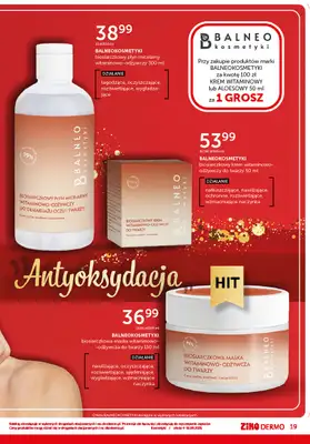 Ziko Dermo - gazetka promocyjna Jakość stworzona dla Ciebie od czwartku 04.09 do wtorku 16.09 - strona 19