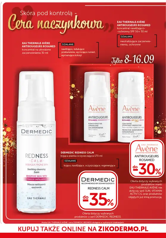 Ziko Dermo - gazetka promocyjna Jakość stworzona dla Ciebie od czwartku 04.09 do wtorku 16.09 - strona 8