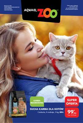Aquael zoo - gazetka promocyjna Gazetka od poniedziałku 01.09 do wtorku 30.09