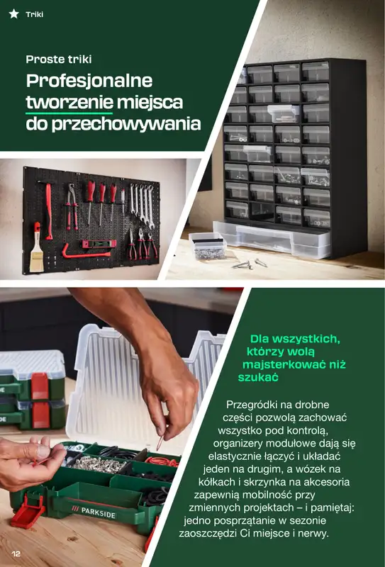 Lidl - gazetka promocyjna Magazyn Parkside  do soboty 11.10 - strona 12