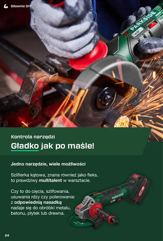 Lidl - gazetka promocyjna Magazyn Parkside  do soboty 11.10 - strona 24