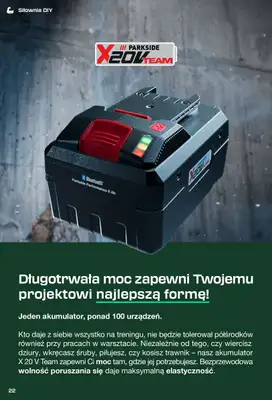 Lidl - gazetka promocyjna Magazyn Parkside  do soboty 11.10 - strona 22