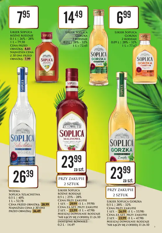 Dino - gazetka promocyjna Katalog alkoholowy od poniedziałku 01.09 do soboty 06.09 - strona 3