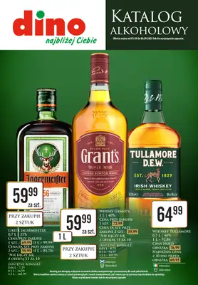 Dino - gazetka promocyjna Katalog alkoholowy od poniedziałku 01.09 do soboty 06.09