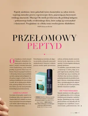 Hebe - gazetka promocyjna Magazyn Kolorami jesień się zaczyna od wtorku 02.09 do piątku 31.10 - strona 43 Hebe - gazetka promocyjna Magazyn Kolorami jesień się zaczyna od wtorku 02.09 do piątku 31.10 - strona 43