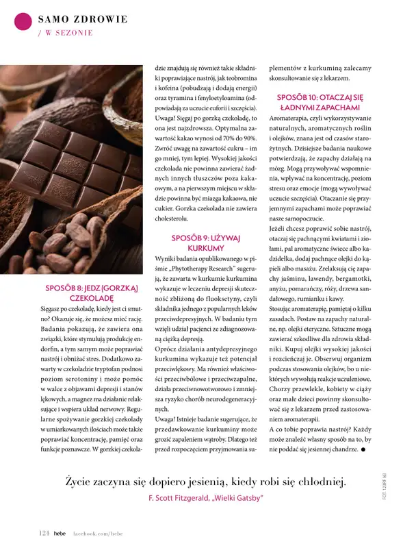 Hebe - gazetka promocyjna Magazyn Kolorami jesień się zaczyna od wtorku 02.09 do piątku 31.10 - strona 124