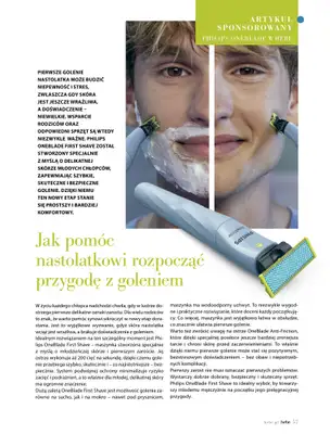 Hebe - gazetka promocyjna Magazyn Kolorami jesień się zaczyna od wtorku 02.09 do piątku 31.10 - strona 57 Hebe - gazetka promocyjna Magazyn Kolorami jesień się zaczyna od wtorku 02.09 do piątku 31.10 - strona 57