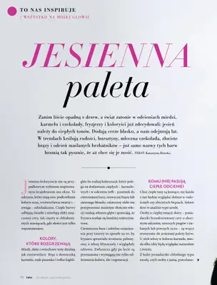 Hebe - gazetka promocyjna Magazyn Kolorami jesień się zaczyna od wtorku 02.09 do piątku 31.10 - strona 90 Hebe - gazetka promocyjna Magazyn Kolorami jesień się zaczyna od wtorku 02.09 do piątku 31.10 - strona 90