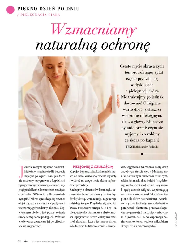Hebe - gazetka promocyjna Magazyn Kolorami jesień się zaczyna od wtorku 02.09 do piątku 31.10 - strona 52