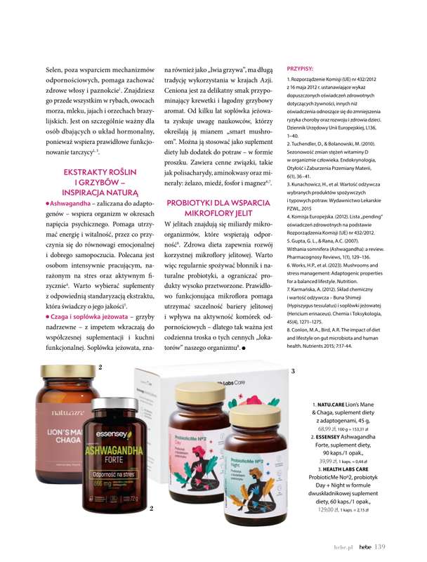 Hebe - gazetka promocyjna Magazyn Kolorami jesień się zaczyna od wtorku 02.09 do piątku 31.10 - strona 139