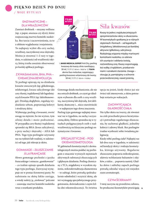 Hebe - gazetka promocyjna Magazyn Kolorami jesień się zaczyna od wtorku 02.09 do piątku 31.10 - strona 30