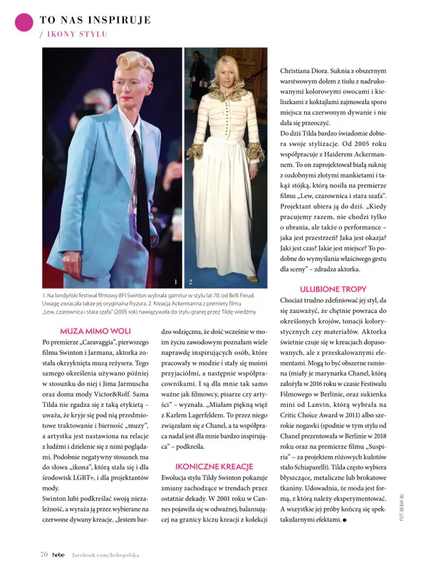 Hebe - gazetka promocyjna Magazyn Kolorami jesień się zaczyna od wtorku 02.09 do piątku 31.10 - strona 70