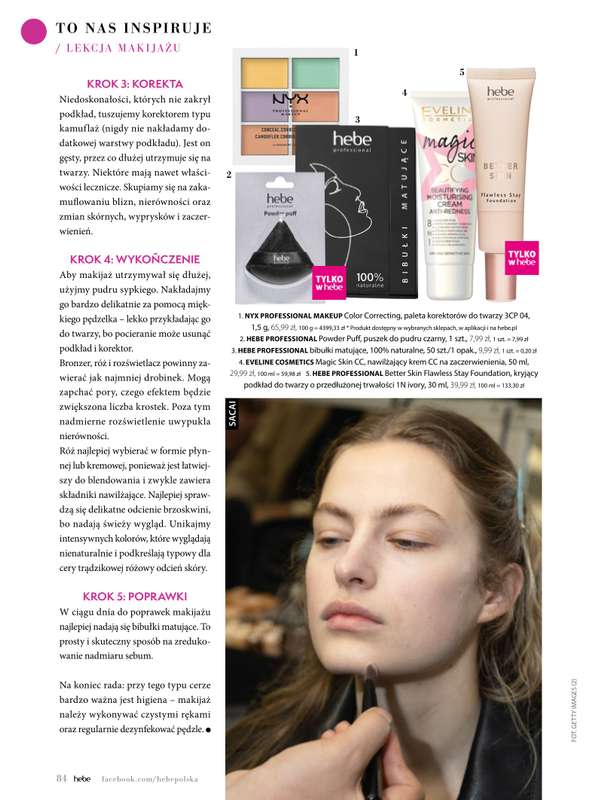 Hebe - gazetka promocyjna Magazyn Kolorami jesień się zaczyna od wtorku 02.09 do piątku 31.10 - strona 84