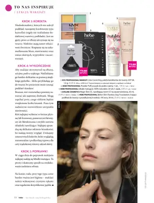 Hebe - gazetka promocyjna Magazyn Kolorami jesień się zaczyna od wtorku 02.09 do piątku 31.10 - strona 84 Hebe - gazetka promocyjna Magazyn Kolorami jesień się zaczyna od wtorku 02.09 do piątku 31.10 - strona 84