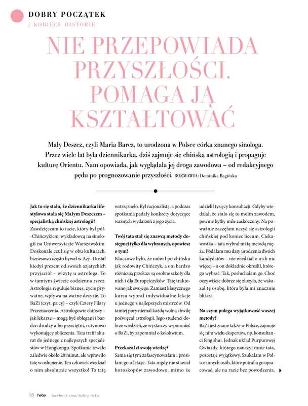 Hebe - gazetka promocyjna Magazyn Kolorami jesień się zaczyna od wtorku 02.09 do piątku 31.10 - strona 18