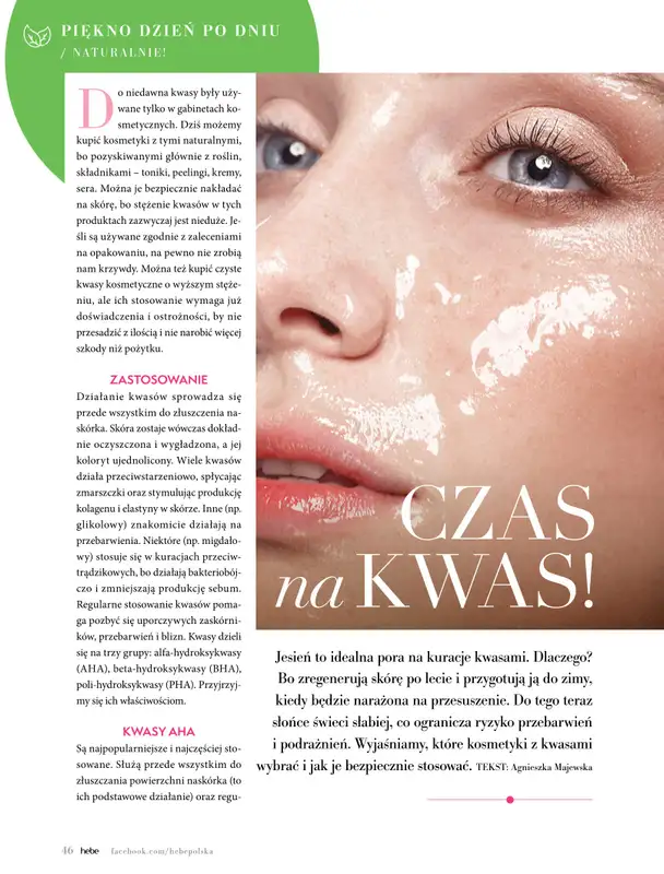 Hebe - gazetka promocyjna Magazyn Kolorami jesień się zaczyna od wtorku 02.09 do piątku 31.10 - strona 46