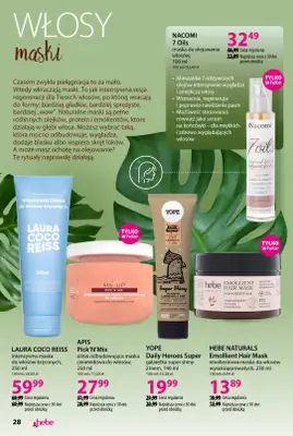 Hebe - gazetka promocyjna Katalog Piękno z natury od wtorku 02.09 do poniedziałku 29.09 - strona 28