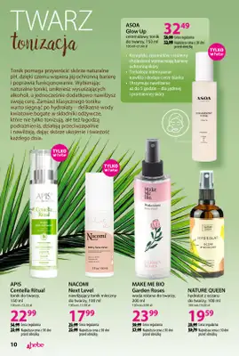 Hebe - gazetka promocyjna Katalog Piękno z natury od wtorku 02.09 do poniedziałku 29.09 - strona 10