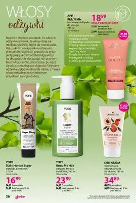 Hebe - gazetka promocyjna Katalog Piękno z natury od wtorku 02.09 do poniedziałku 29.09 - strona 26