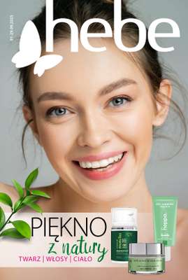 Hebe - gazetka promocyjna Katalog Piękno z natury od wtorku 02.09 do poniedziałku 29.09