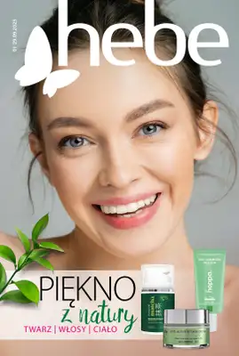Hebe - gazetka promocyjna Katalog Piękno z natury od wtorku 02.09 do poniedziałku 29.09