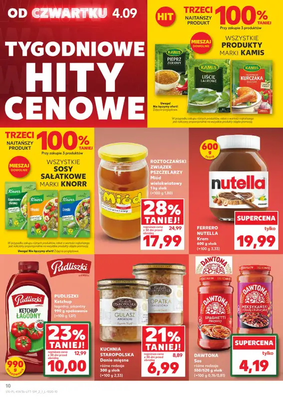 Kaufland - gazetka promocyjna Oferta Kaufland  do środy 10.09 - strona 10