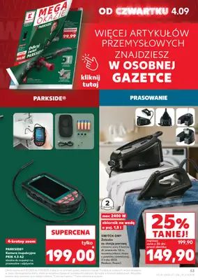 Kaufland - gazetka promocyjna Oferta Kaufland  do środy 10.09 - strona 53