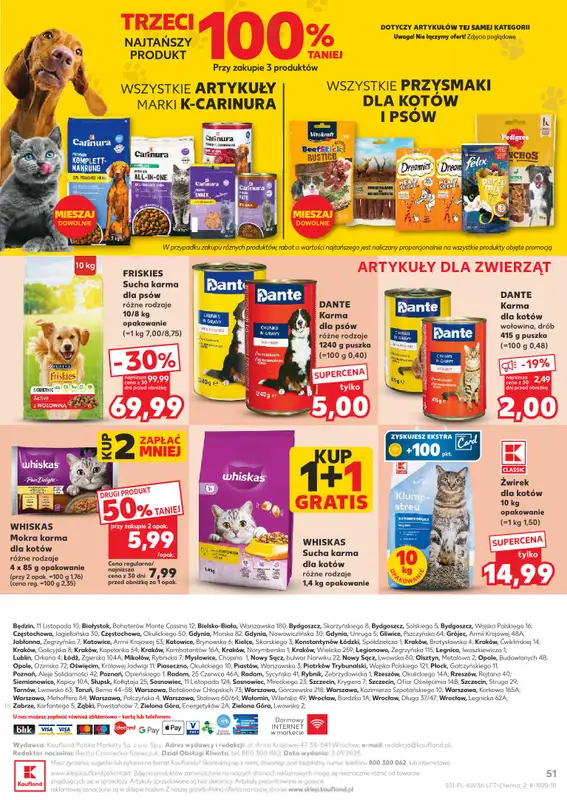 Kaufland - gazetka promocyjna Oferta Kaufland  do środy 10.09 - strona 51