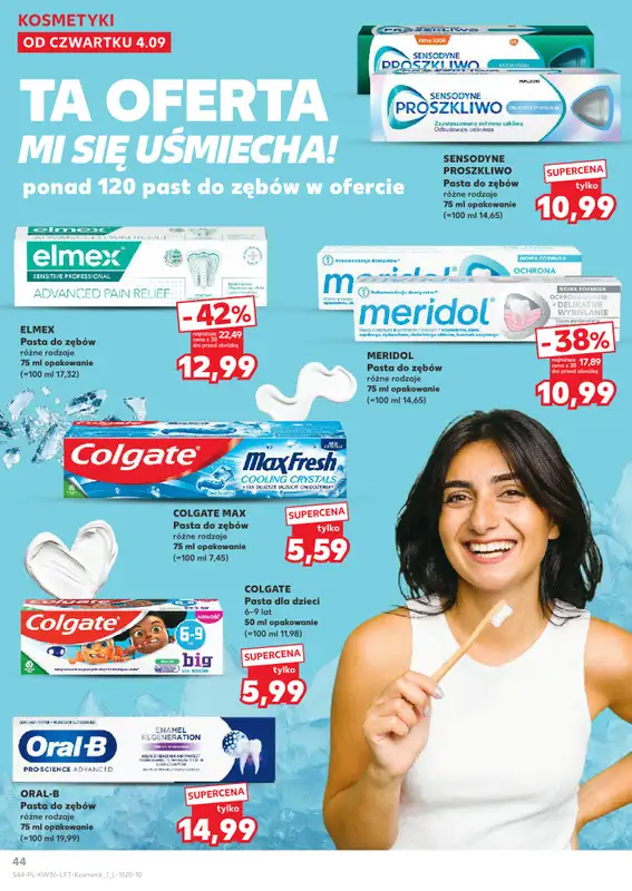 Kaufland - gazetka promocyjna Oferta Kaufland  do środy 10.09 - strona 44