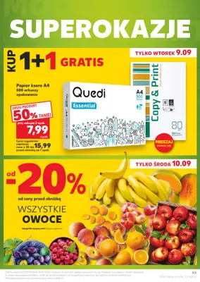 Kaufland - gazetka promocyjna Oferta Kaufland  do środy 10.09 - strona 55
