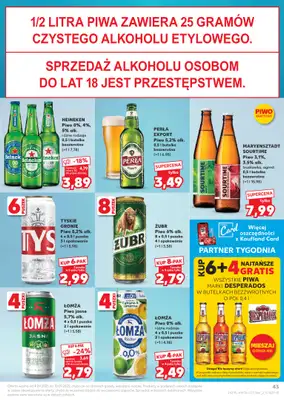 Kaufland - gazetka promocyjna Oferta Kaufland  do środy 10.09 - strona 43