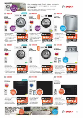 Max Elektro - gazetka promocyjna Gazetka od wtorku 02.09 do środy 01.10 - strona 5