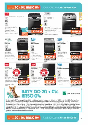 Max Elektro - gazetka promocyjna Gazetka od wtorku 02.09 do środy 01.10 - strona 11