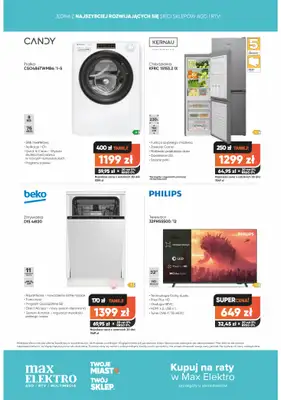 Max Elektro - gazetka promocyjna Gazetka od wtorku 02.09 do środy 01.10 - strona 12