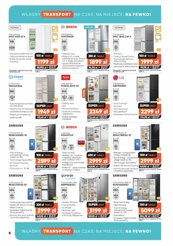 Max Elektro - gazetka promocyjna Gazetka od wtorku 02.09 do środy 01.10 - strona 8