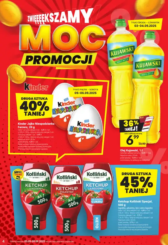 Twój Market - gazetka promocyjna Gazetka od środy 03.09 do wtorku 09.09 - strona 4