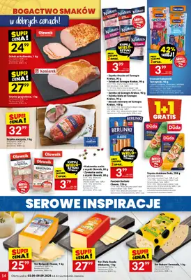 Twój Market - gazetka promocyjna Gazetka od środy 03.09 do wtorku 09.09 - strona 14