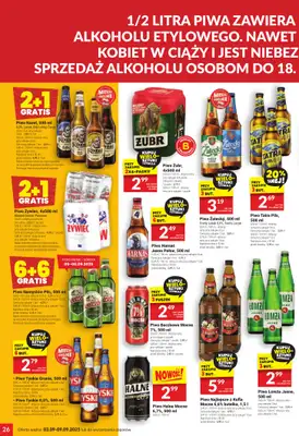 Twój Market - gazetka promocyjna Gazetka od środy 03.09 do wtorku 09.09 - strona 26