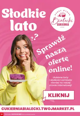 Twój Market - gazetka promocyjna Gazetka od środy 03.09 do wtorku 09.09 - strona 34
