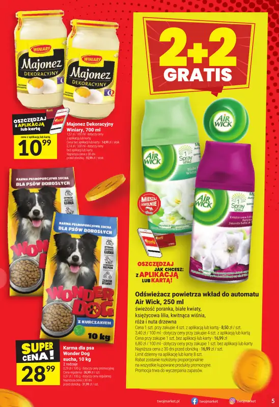 Twój Market - gazetka promocyjna Gazetka od środy 03.09 do wtorku 09.09 - strona 5