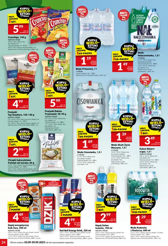 Twój Market - gazetka promocyjna Gazetka od środy 03.09 do wtorku 09.09 - strona 24