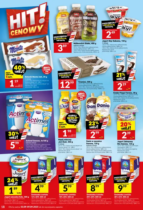 Twój Market - gazetka promocyjna Gazetka od środy 03.09 do wtorku 09.09 - strona 18