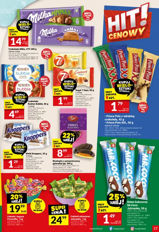 Twój Market - gazetka promocyjna Gazetka od środy 03.09 do wtorku 09.09 - strona 17