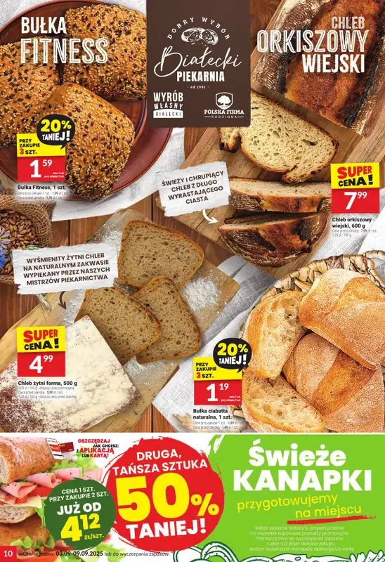 Twój Market - gazetka promocyjna Gazetka od środy 03.09 do wtorku 09.09 - strona 10