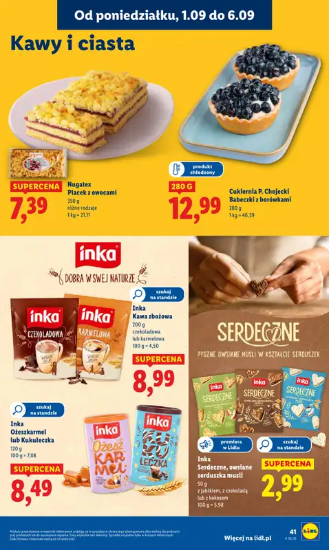 Lidl - gazetka promocyjna Oferta od poniedziałku od poniedziałku 01.09 do środy 03.09 - strona 47