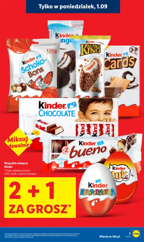 Lidl - gazetka promocyjna Oferta od poniedziałku od poniedziałku 01.09 do środy 03.09 - strona 7