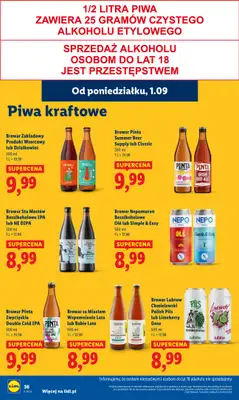 Lidl - gazetka promocyjna Oferta od poniedziałku od poniedziałku 01.09 do środy 03.09 - strona 42