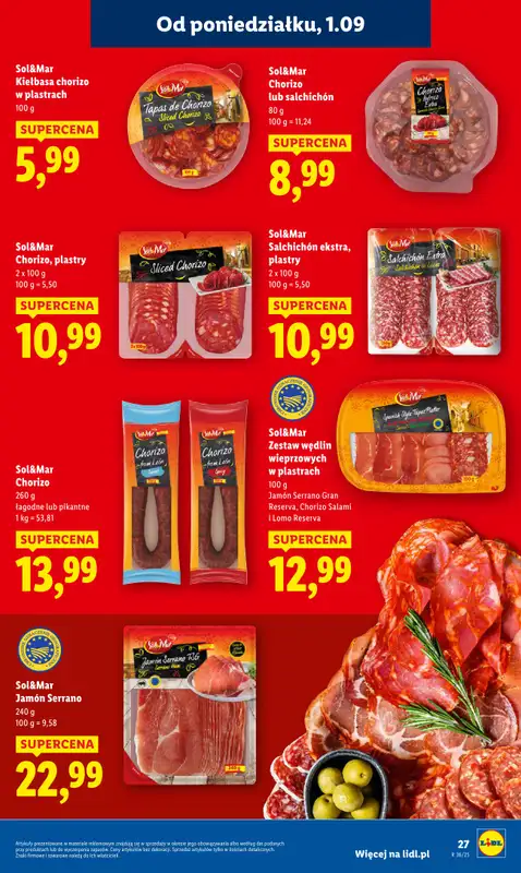Lidl - gazetka promocyjna Oferta od poniedziałku od poniedziałku 01.09 do środy 03.09 - strona 31