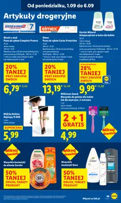 Lidl - gazetka promocyjna Oferta od poniedziałku od poniedziałku 01.09 do środy 03.09 - strona 55
